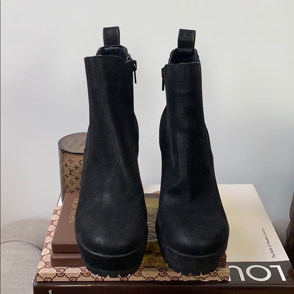 Platform Booties Size 